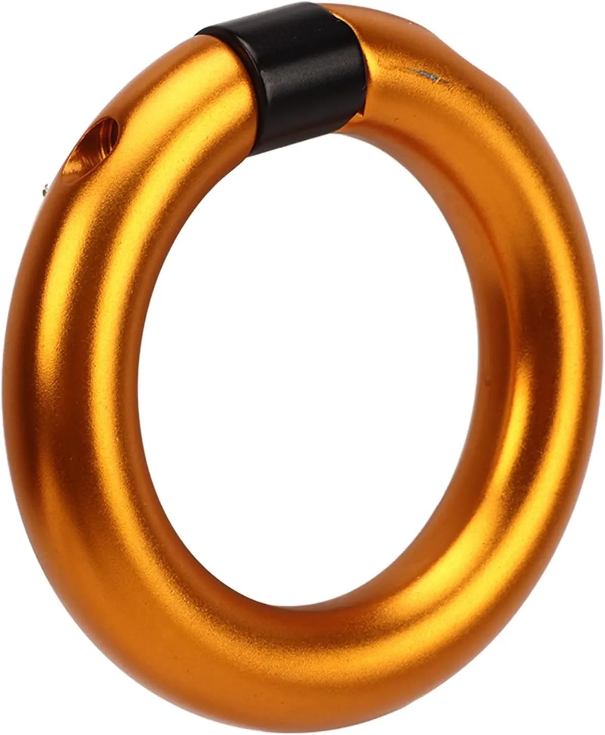 12mm Rappel Ring, Opening Break Strong O Ring Detachable Climbing Connector Belay Ring for Rock Climbing Arborist Assistance Connection Point