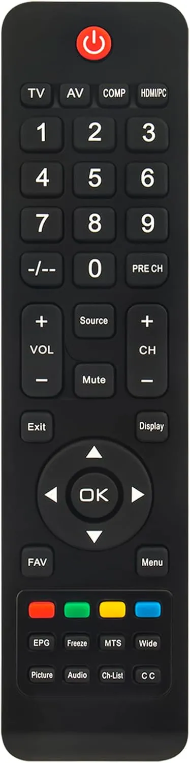 398GRABD1NENEC Replace LCD TV Remote Control fit for NEC MultiSync E323 E324 E423 E424 E463 E464 E553 E554 E654 RL76F-1 E325 E425 E505 E585 RL76F LCD Monitor Flat Panel Display