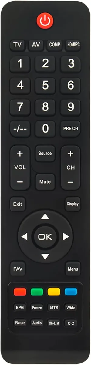 398GRABD1NENEC Replace LCD TV Remote Control fit for NEC MultiSync E323 E324 E423 E424 E463 E464 E553 E554 E654 RL76F-1 E325 E425 E505 E585 RL76F LCD Monitor Flat Panel Display