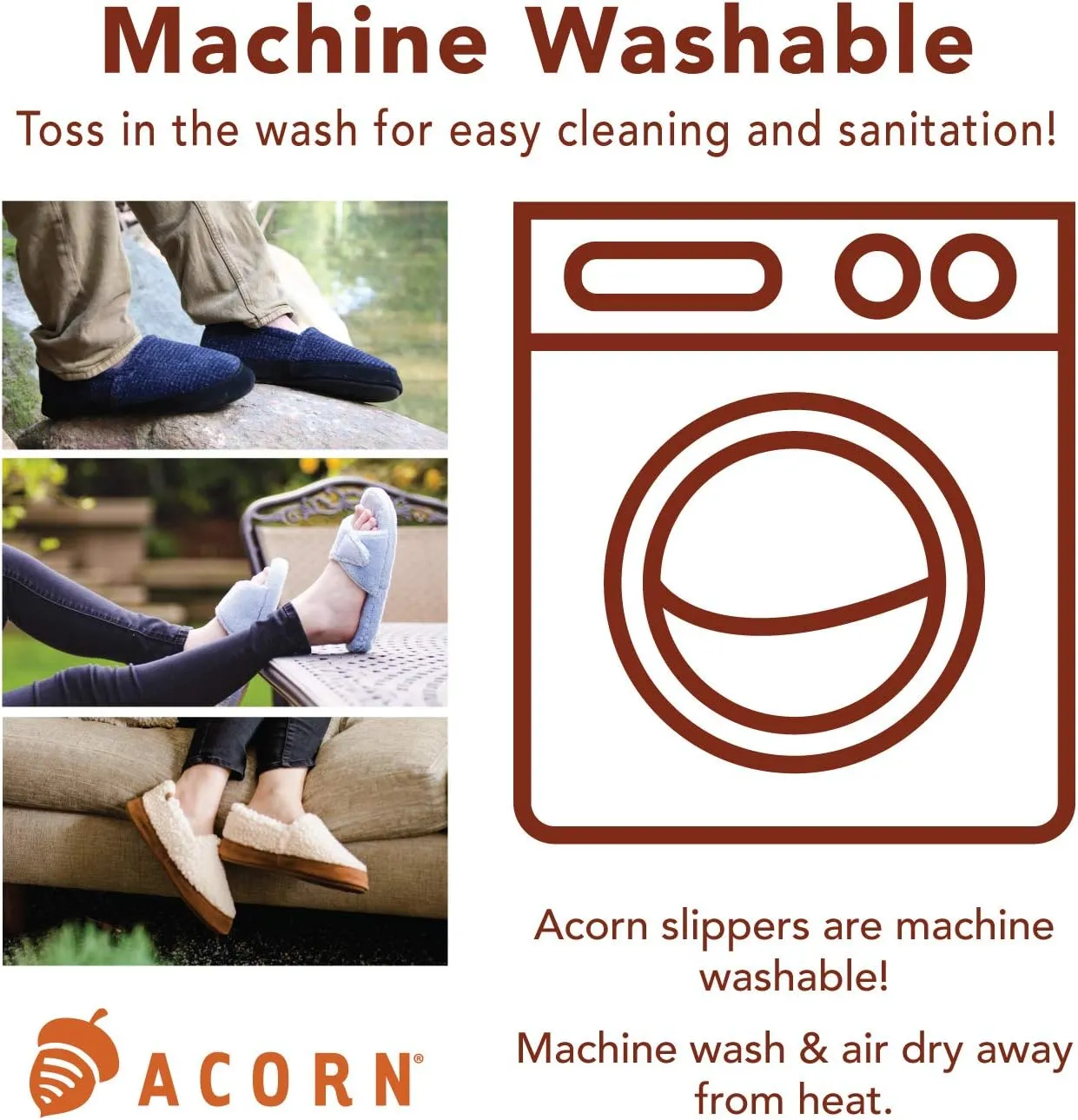 Acorn Spa Travel Slipper