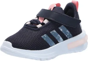 adidas Racer TR23 Sneaker, Ink/Semi Pink Spark/Sandy Pink, 5 US Unisex Big Kid