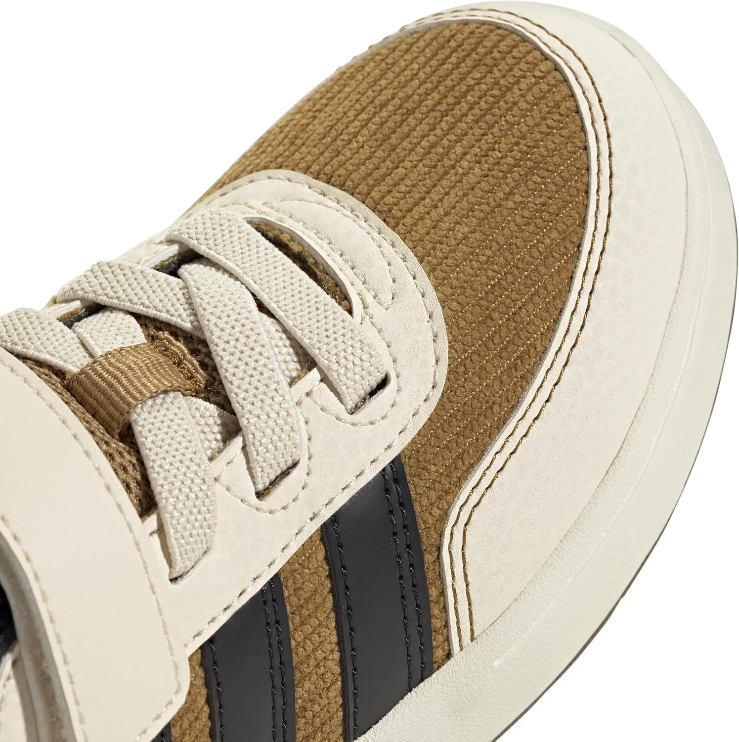 adidas Unisex-Child Breakbase Elastic Lace & Strap Sneaker