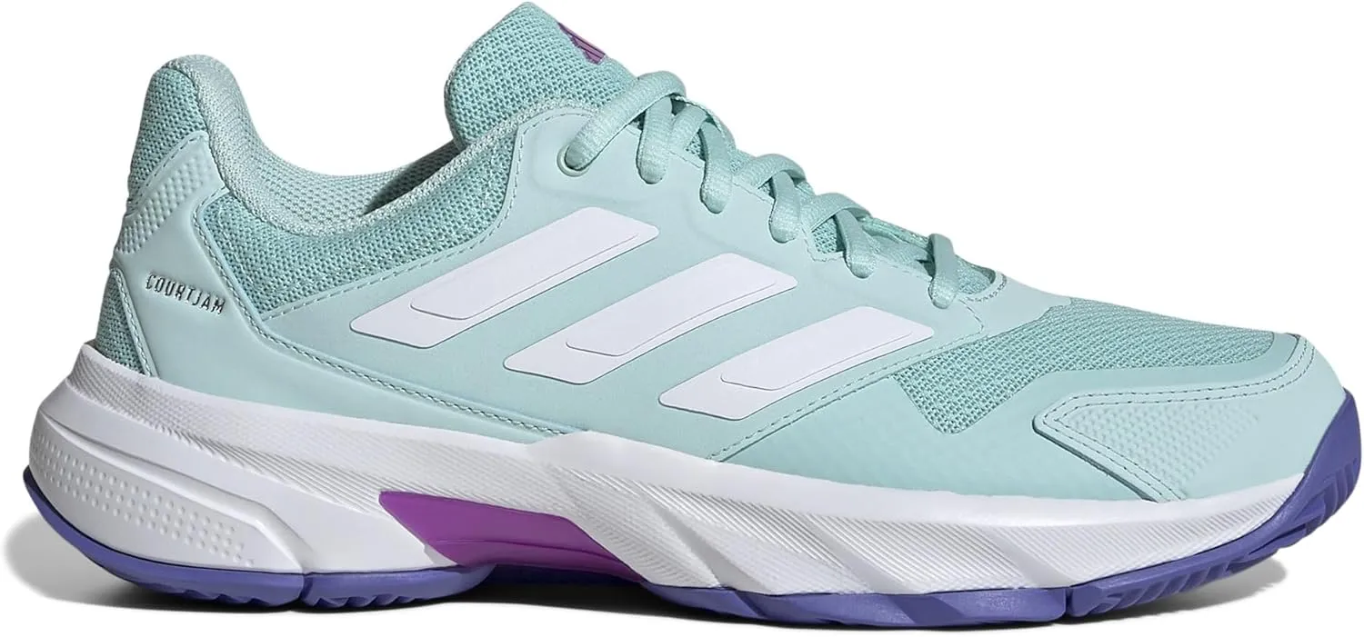 adidas Women's Courtjam Control 3 Tennis Shoes Sneaker