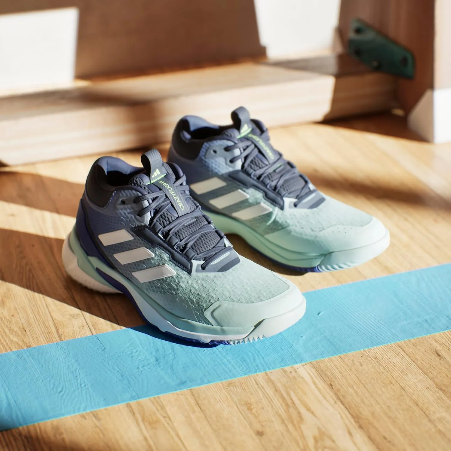 adidas Women's Crazyflight 5 Mid Top Indoor Sneaker