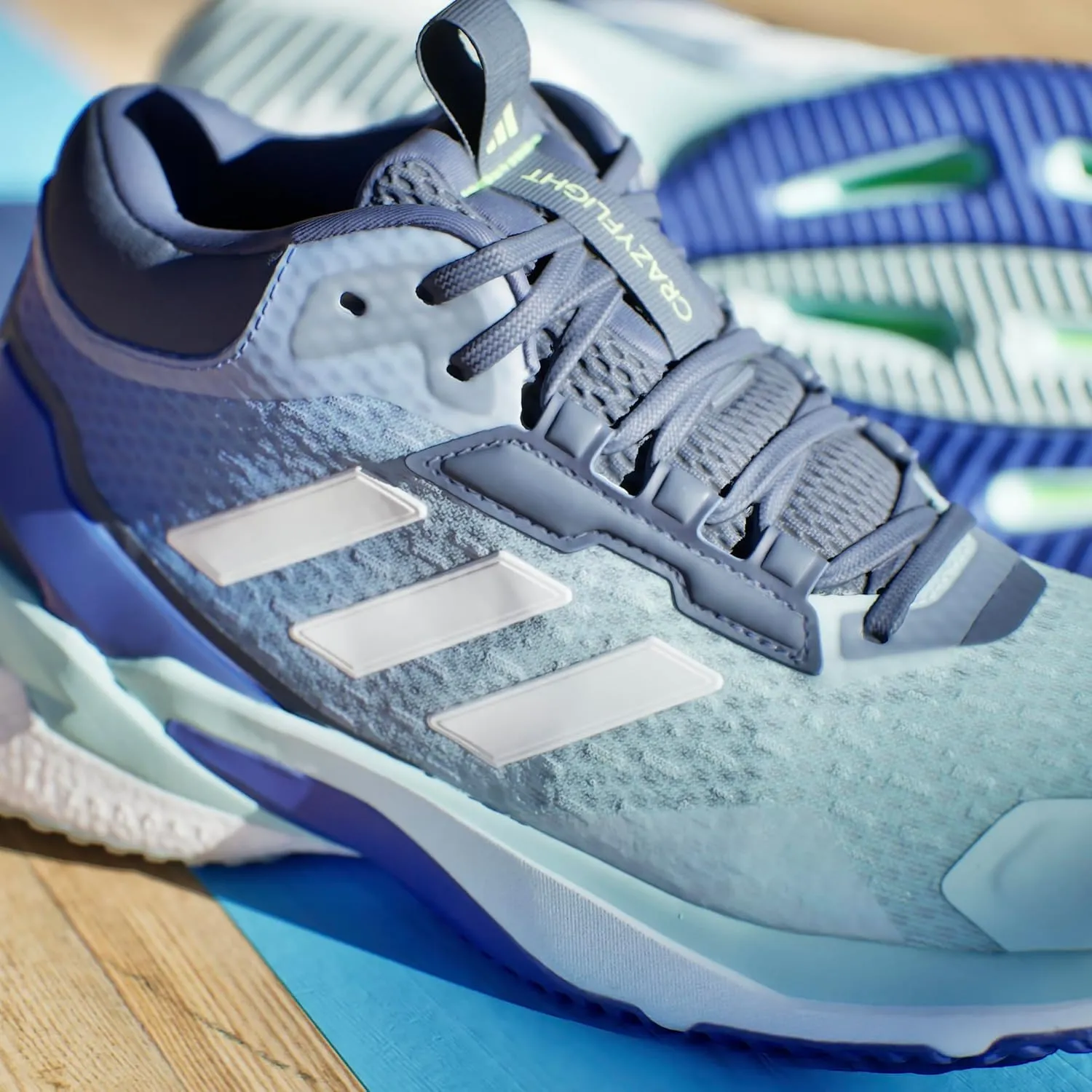 adidas Women's Crazyflight 5 Mid Top Indoor Sneaker