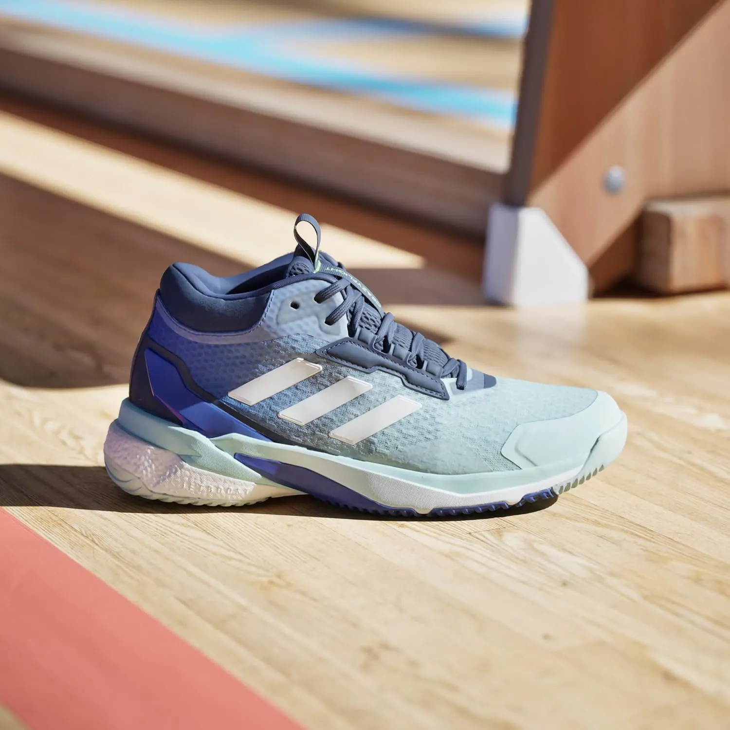 adidas Women's Crazyflight 5 Mid Top Indoor Sneaker