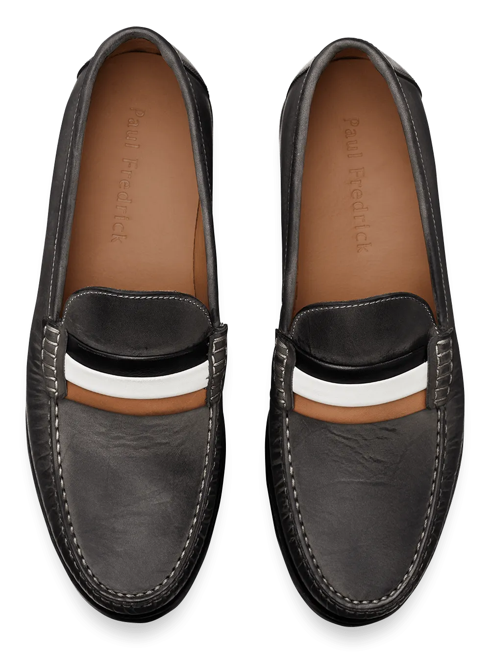 Aiden Penny Loafer - Black