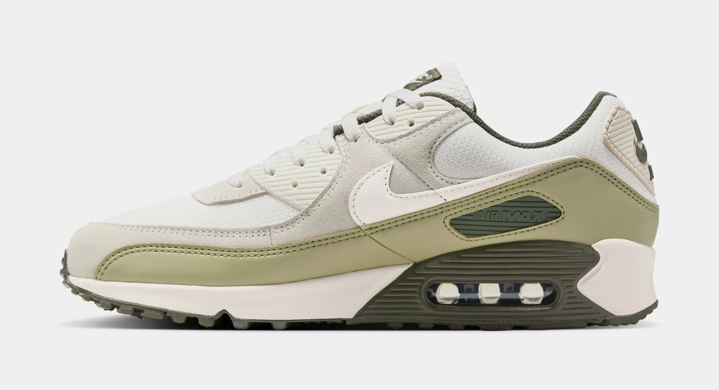 Air Max 90 Mens Running Shoes (Nuetral Olive/Phantom/Light Orewood Brown)