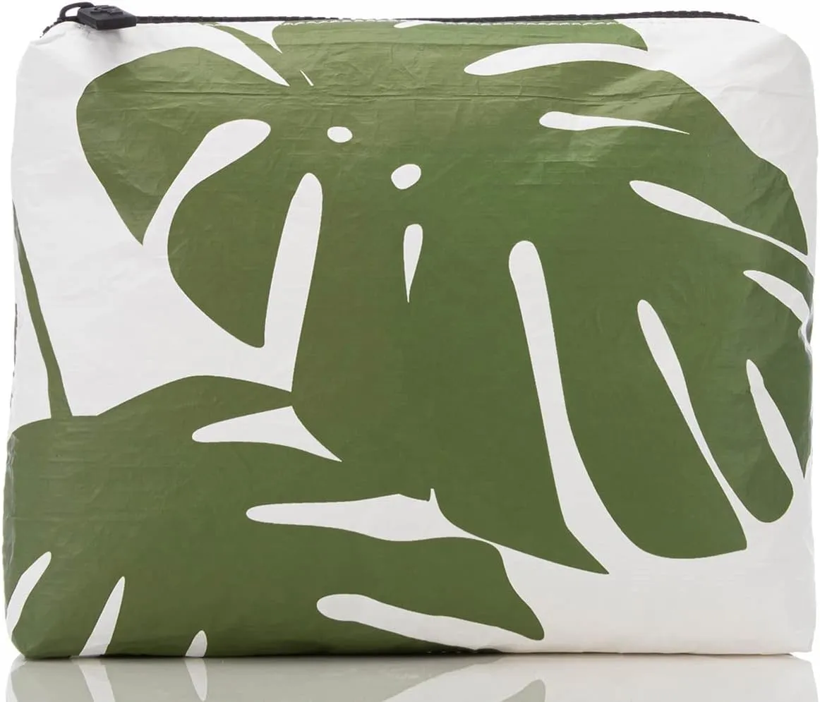 ALOHA Collection Small Pouch | Lightweight, Packable, and Splash-Proof Makeup Pouch | Easy to Clean