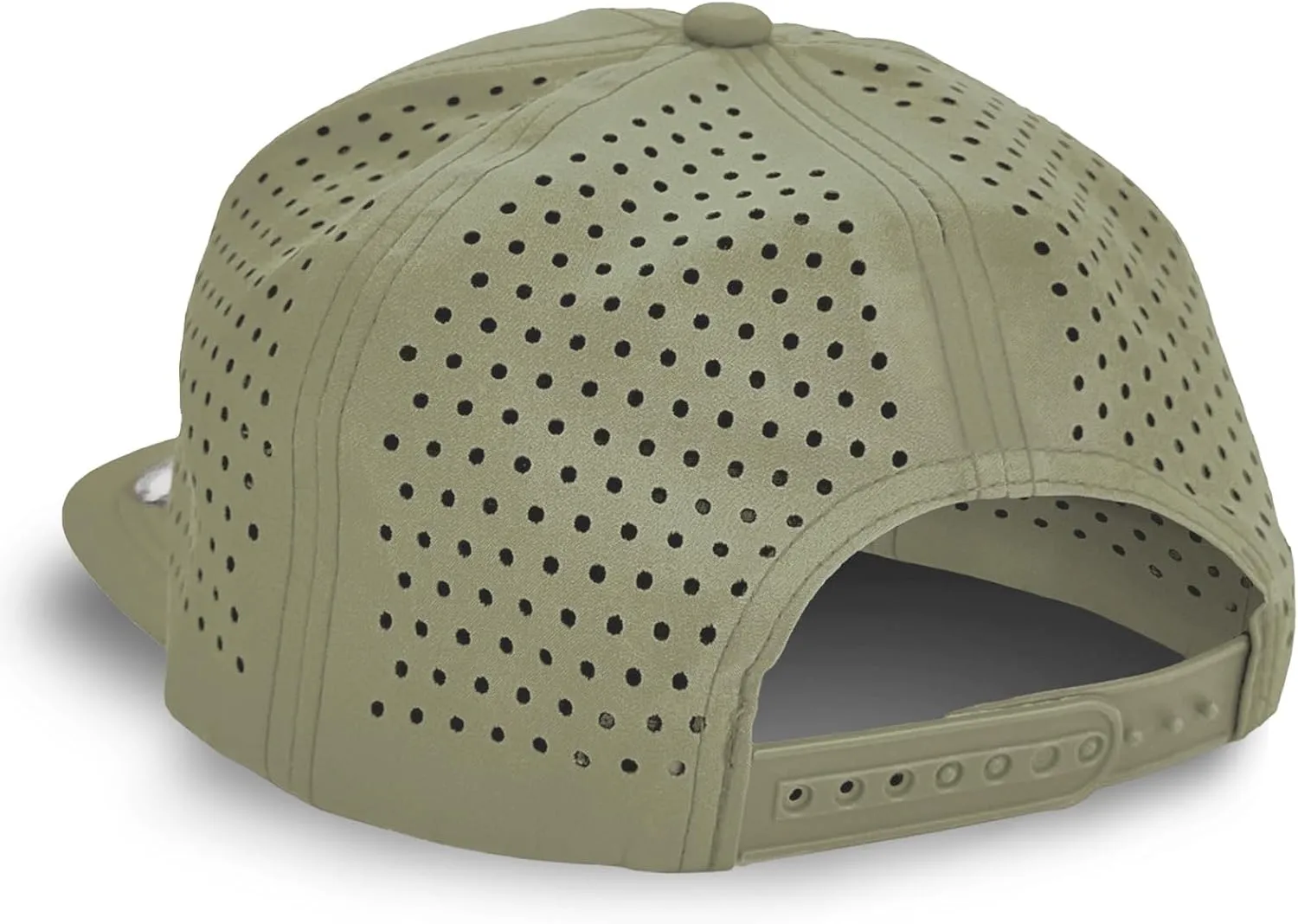Alpha Workout Hats for Men, 7 Panel Laser Vented Classic Adjustable Snapback Hat Mens Gifts