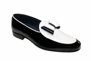 Amalfi Black/White Loafer - DUCA