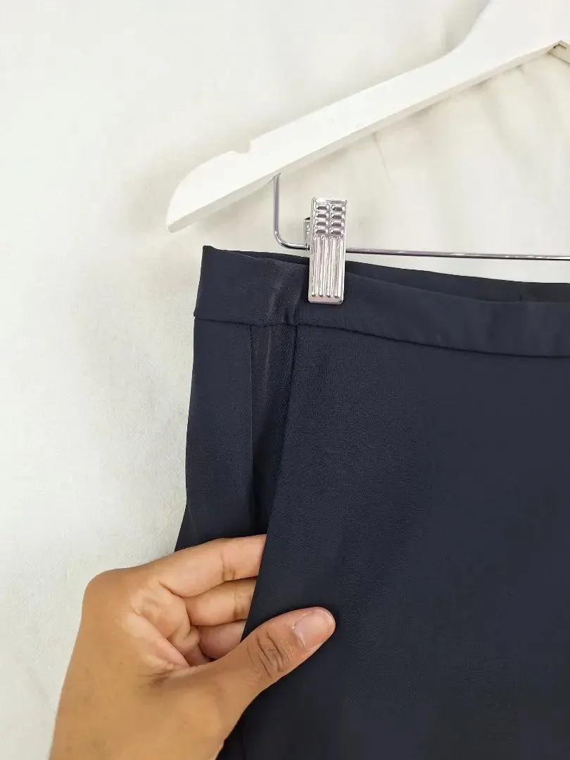 Annarita N Sleek Navy Slim Pants Size 12