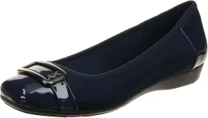 Anne Klein Womens Ulivera Flex Fit Textured Flat Shoes
