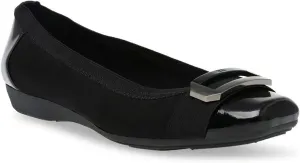Anne Klein Womens Ulivera Flex Fit Textured Flat Shoes