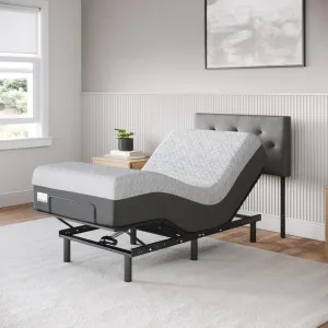 Aurora Adjustable Bed Base (Frame Only), Easy Assembly, Head and Foot Lift, Zero Gravity, Memory Positions - Twin XL