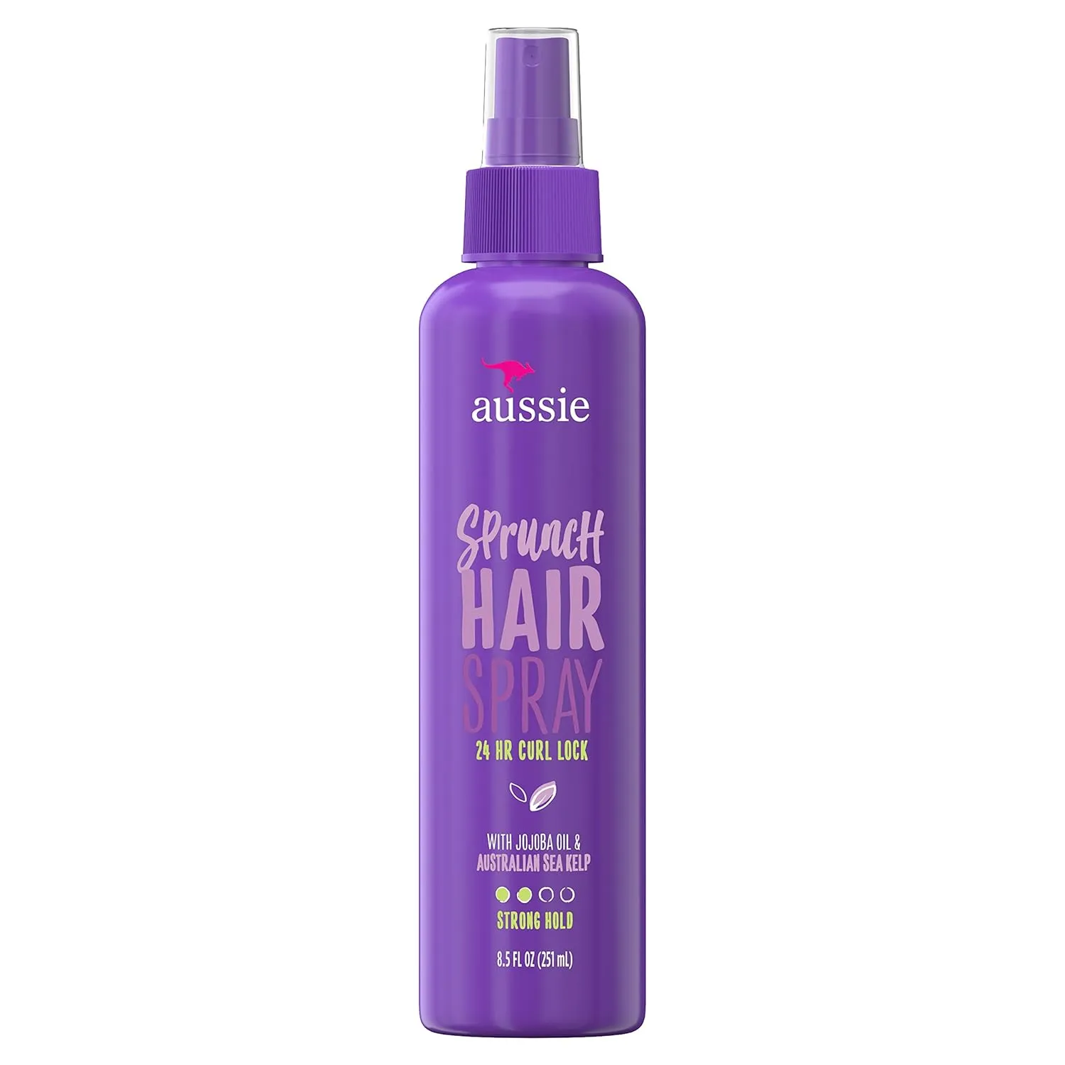 Aussie Non-Aerosol Hairspray with Jojoba Oil & Sea Kelp, Sprunch, 8.5 Fl Oz