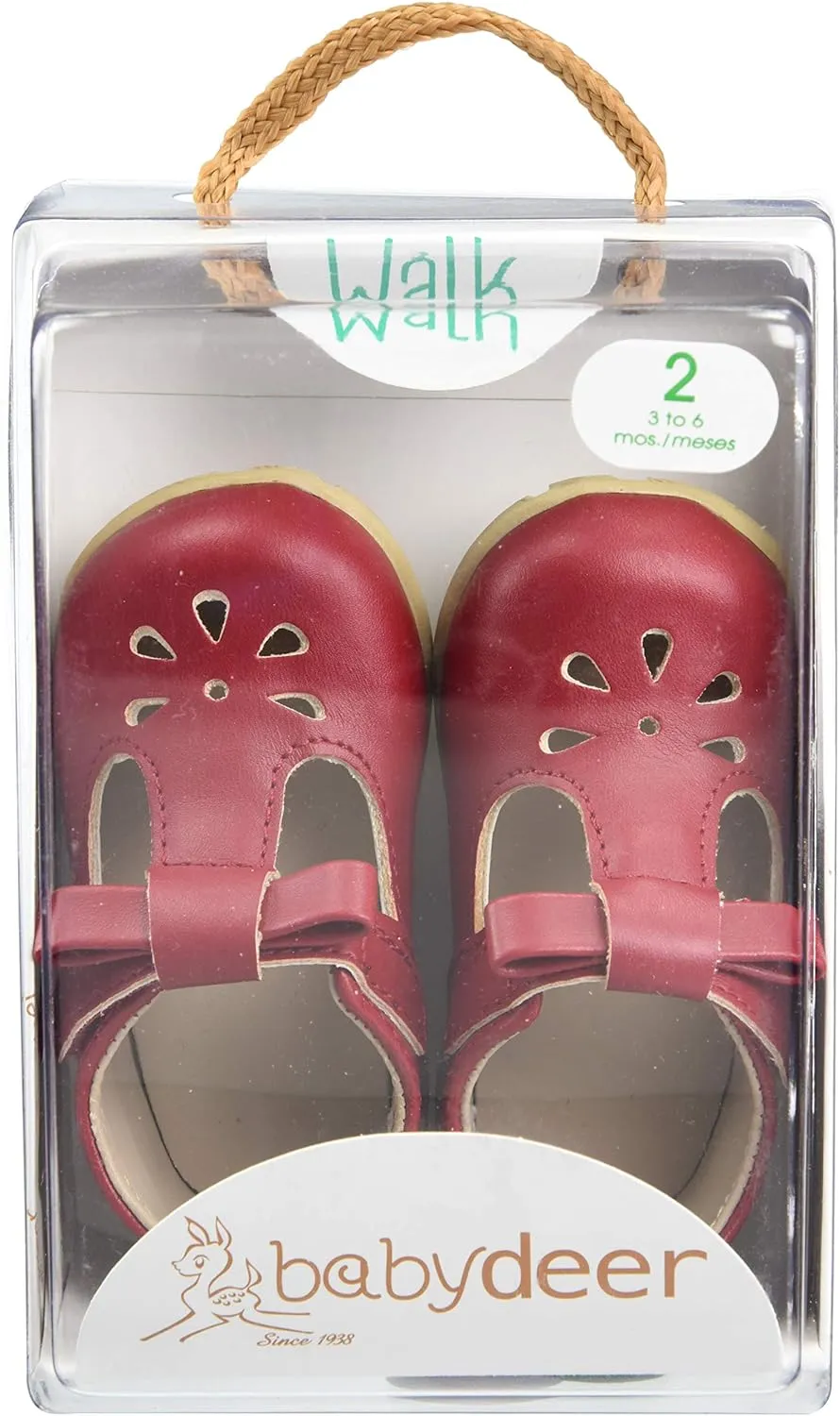 Baby Deer Unisex-Child Mary Jane T Strap Flat