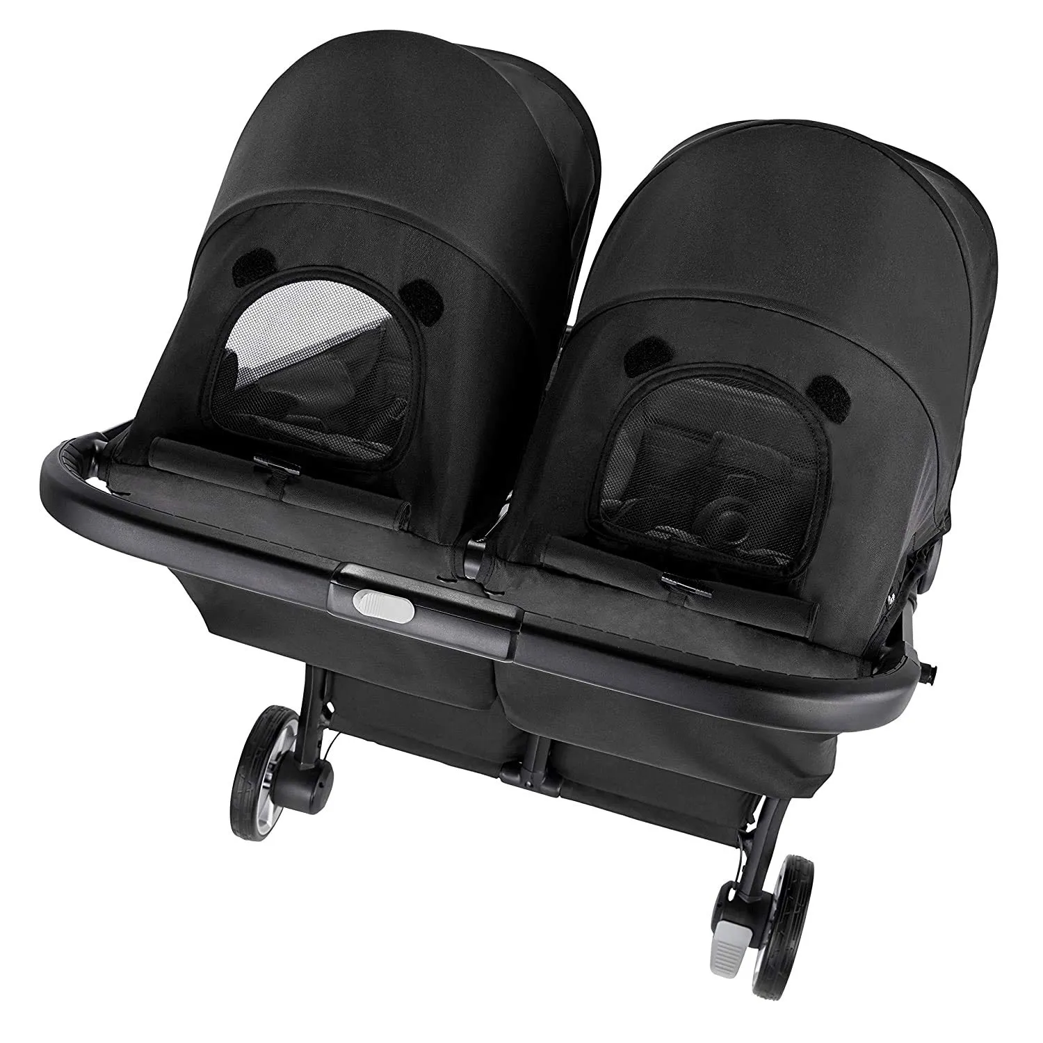 Baby Jogger City Tour 2 Double Stroller Compact & Sleek Twin Design with Easy-To-Maneuver Features Ideal for Growing Kids Plush Imported