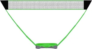 Badminton Sets for Backyards, 5 Feet High Badminton Tennis Net for s Youth Adults, Portable Volleyball Net System with Carrying Case Base, Easy to Install