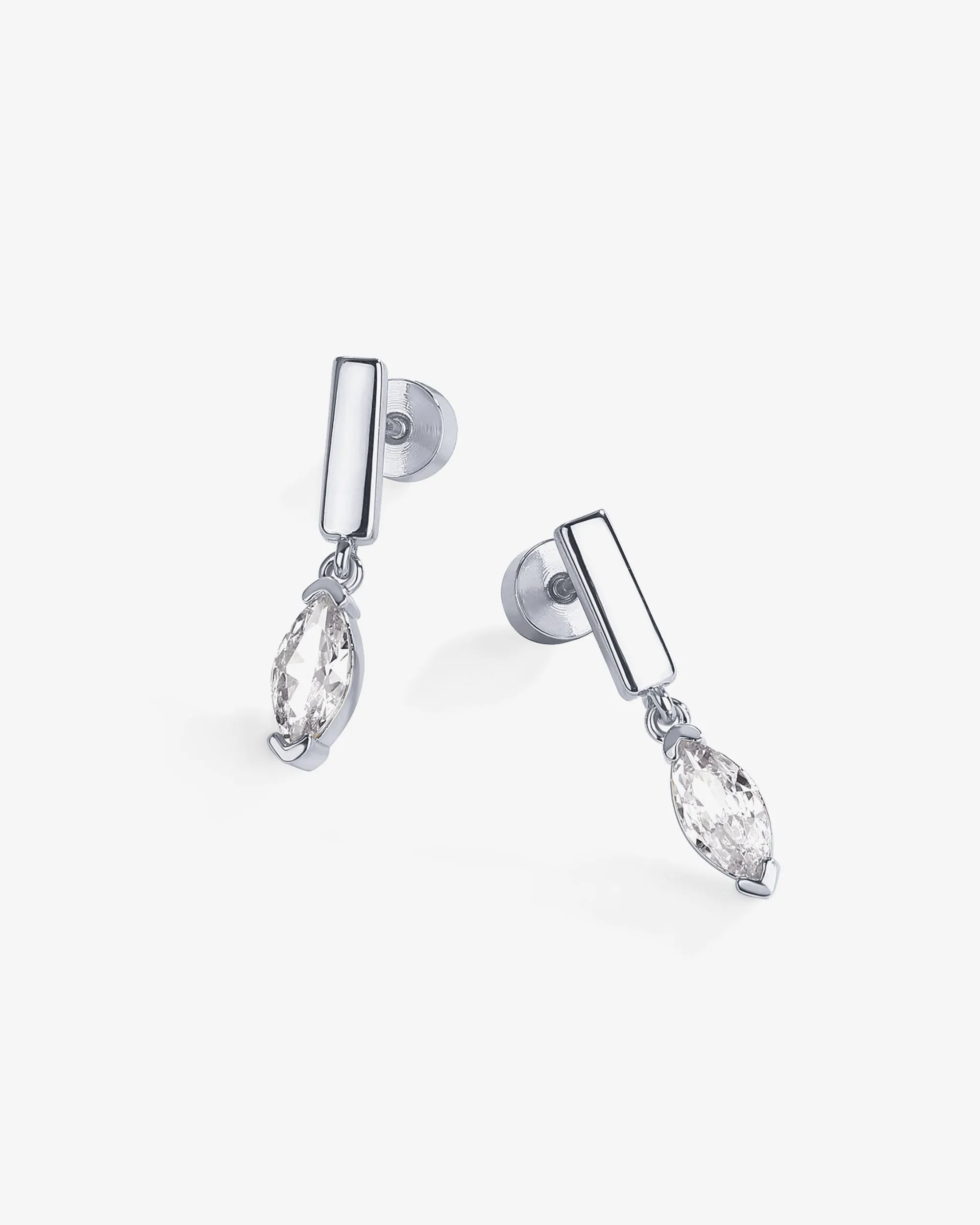 Bar Drop Dangle Screwbacks