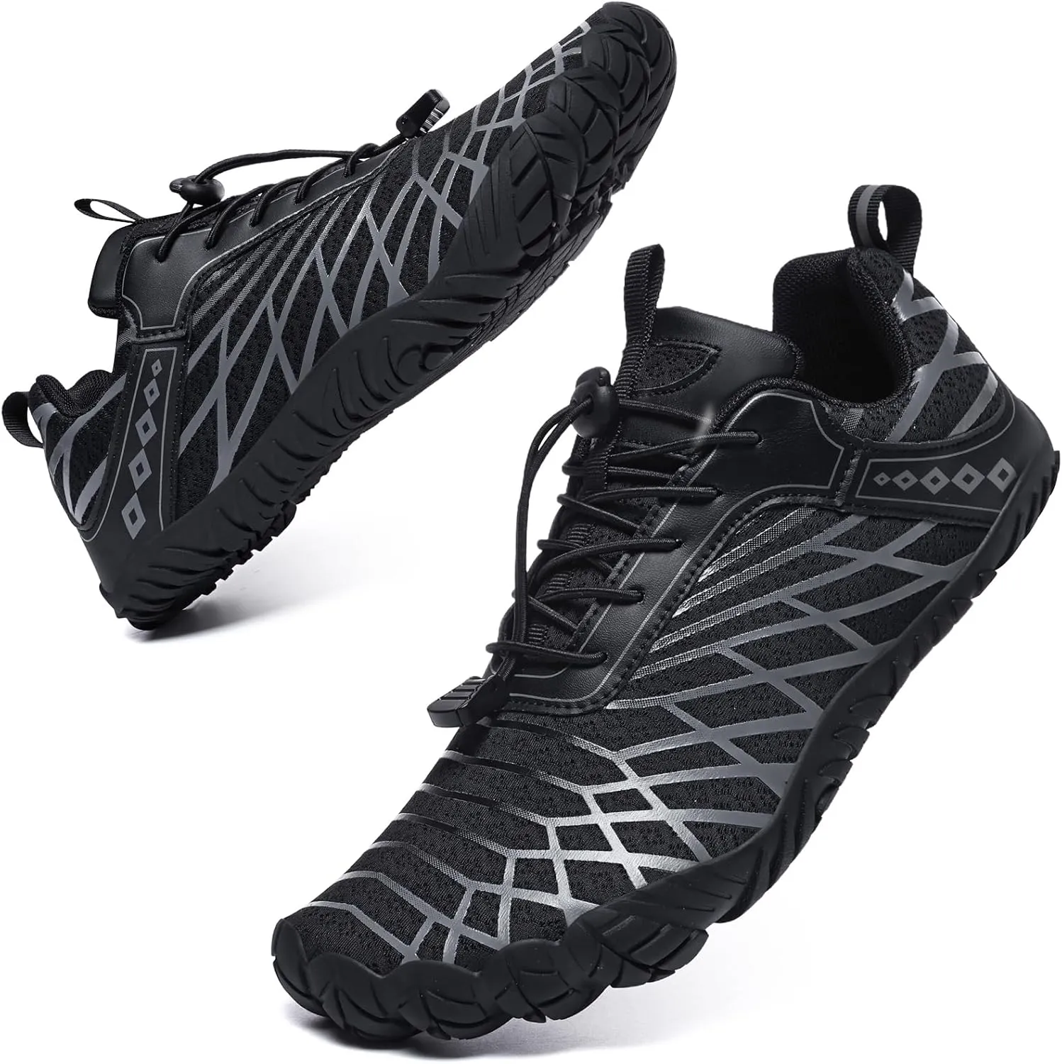 Barefoot Shoes Women Men Wide Toe Box Minimalist Cross Training Shoes Hike Footwear Trail Running Hiking Comfortable Walking