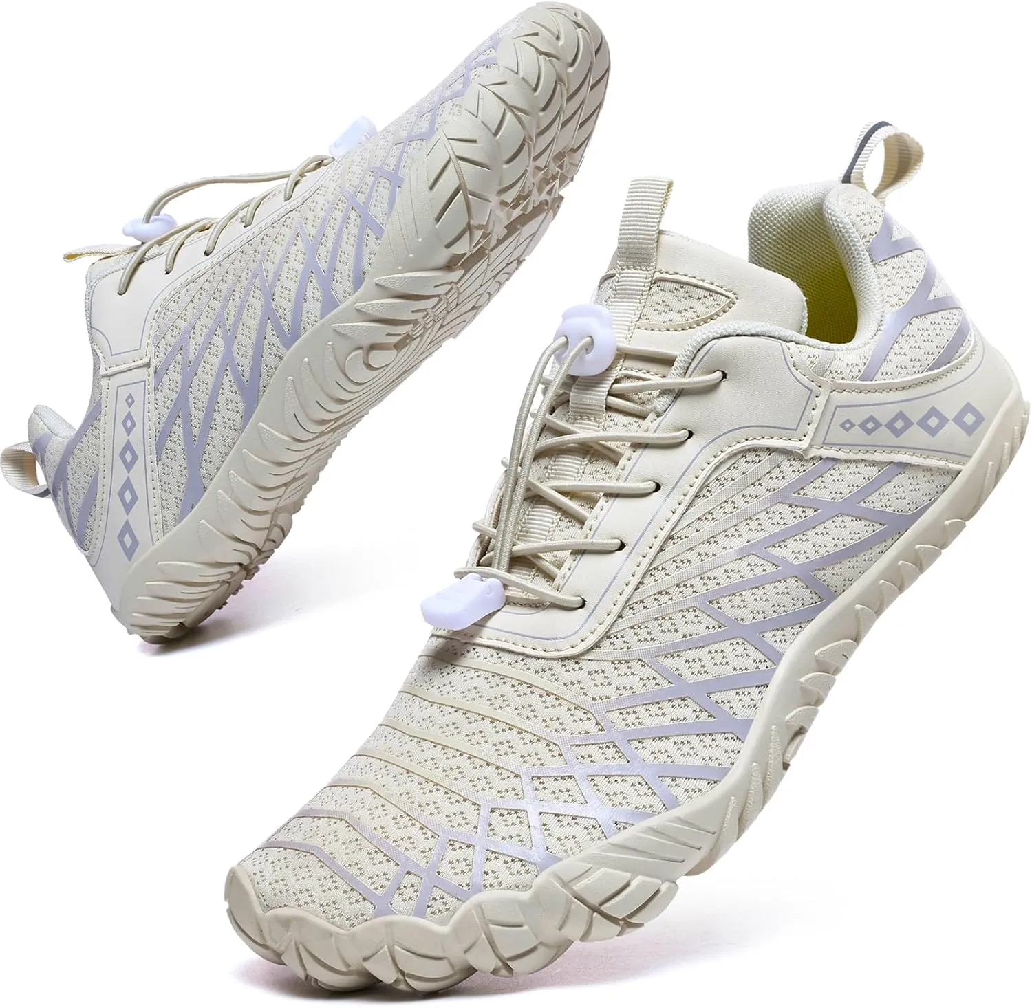 Barefoot Shoes Women Men Wide Toe Box Minimalist Cross Training Shoes Hike Footwear Trail Running Hiking Comfortable Walking