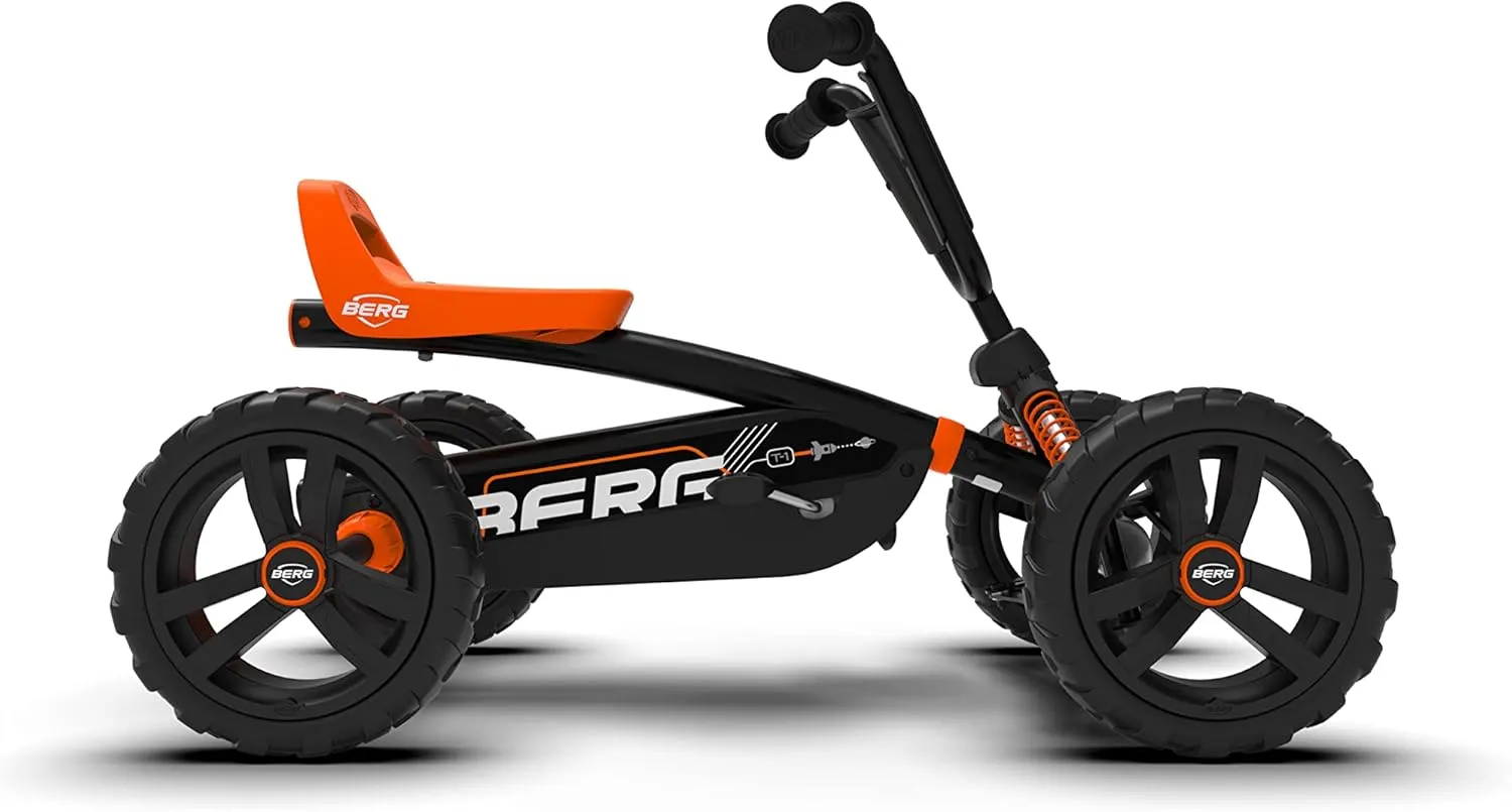 BERG Pedal Kart Buzzy Galaxy | Go Kart, Kids Ride On Toys | Cars for Kids 2-5 | Outdoor Toys Go Cart for Boys & Girls | Safe 4-Wheel Stability, EVA Tires