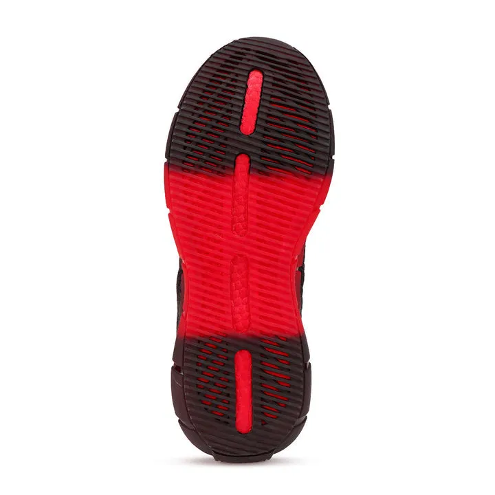Bersache Lightweight Casual Sneaker Shoes For Men Black-9023