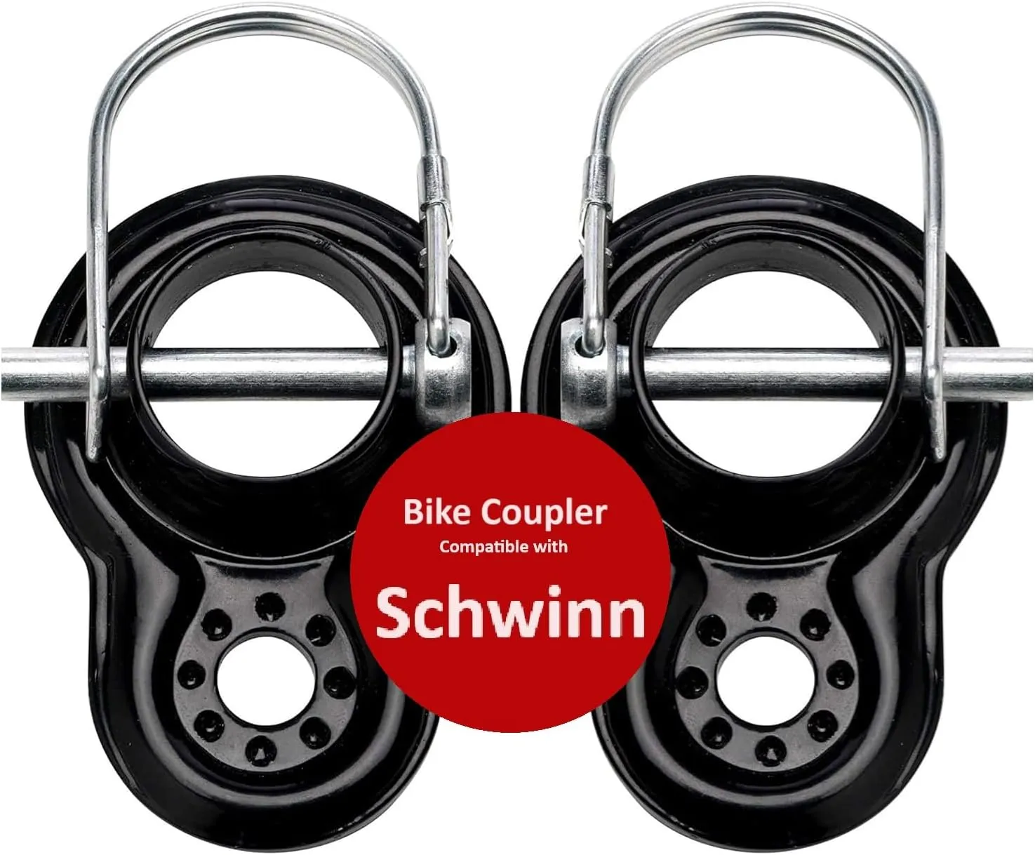 Bike Coupler, Coupler Hitch Attachments Compatible with Schwinn & Instep Bike Trailers, Aftermarket Replacement | Bike Coupler, Designed for Bicycle Carriers & More by Evo Dyne