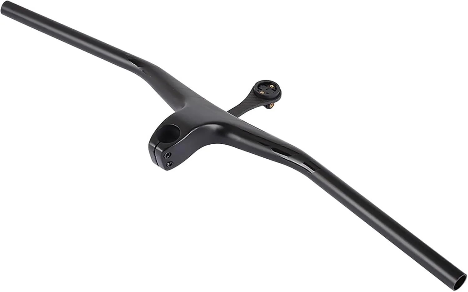 Bikes Handlebar Full Carbon Fiber 28.6mm Mountain Bicycle Integrated Handlebar Flat/Riser Bike Handlebar with Bicycle Stem Handlebar Tape