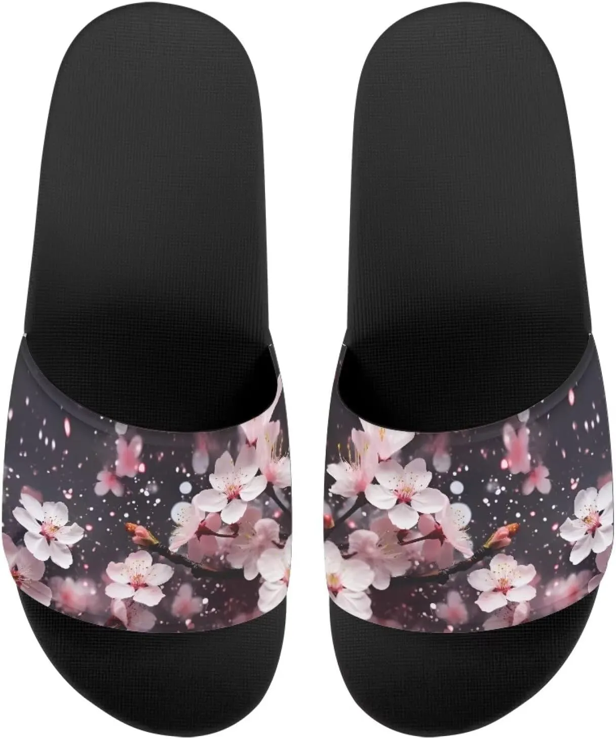 Binienty Womens Slippers with Rubber Sole Soft-Lightweight House Slipper Casual Style Sandals Shower Shoes