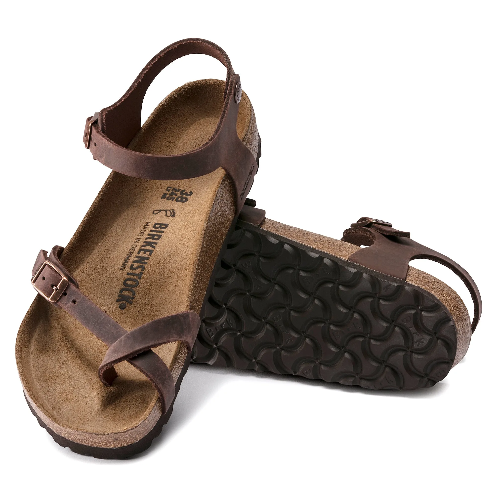 Birkenstock Taormina habana oiled leather
