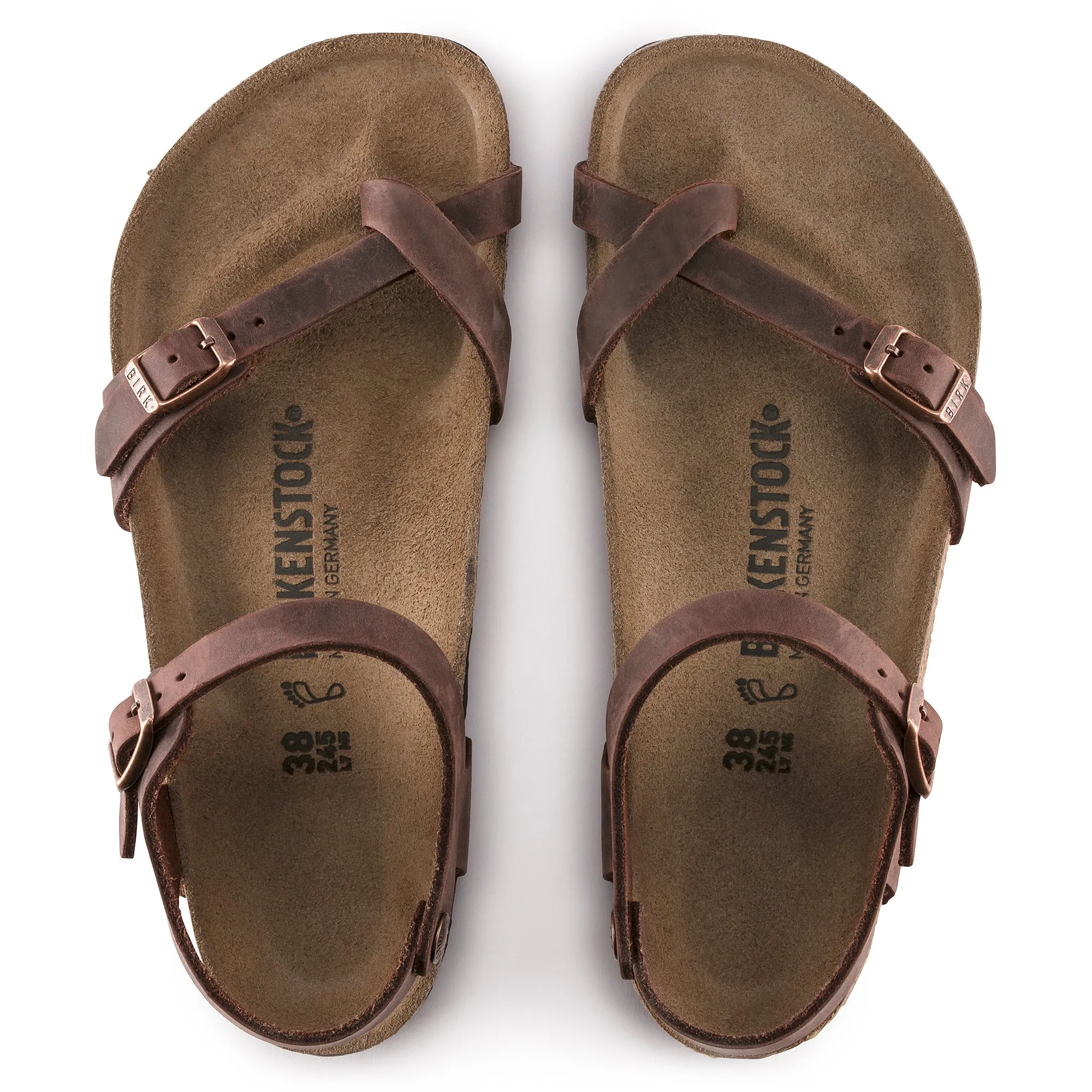 Birkenstock Taormina habana oiled leather