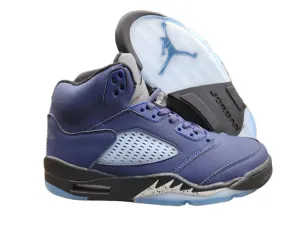 black Sleek and smooth blue and Jordan 5 Customer-first
