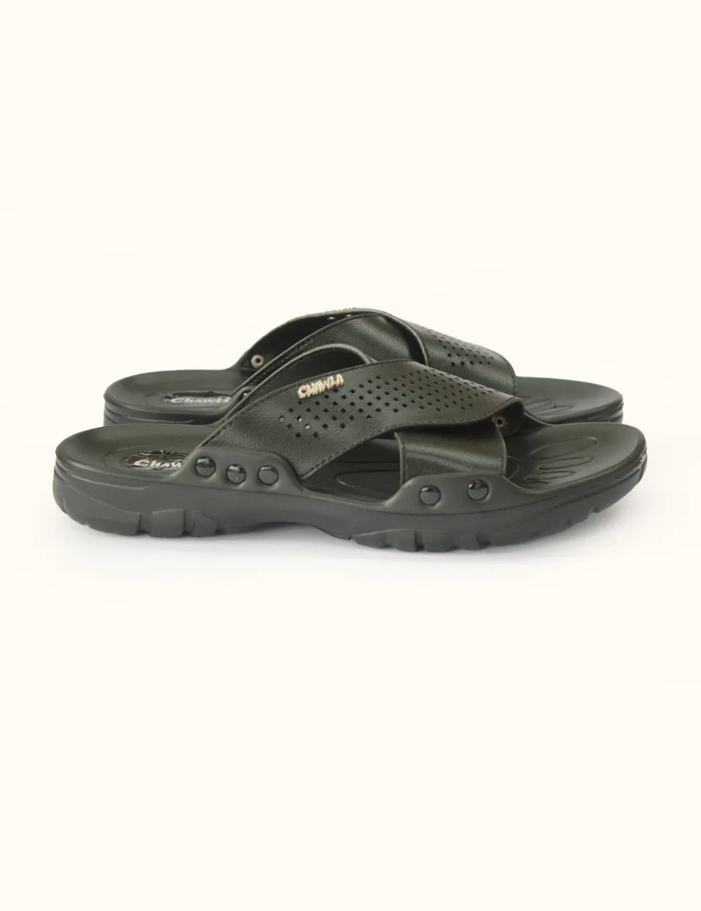 Black | Soft Slippers for Men
