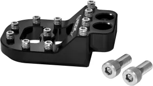 Black Staircase Style Post Braking Foot Pedal Graduated Rear Braking Pedal Compatible with Husaberg TE/FE125-570 09-14, Compatible with Husqvarna TC125/250 2014-2015, 701 Enduro 2016-2024