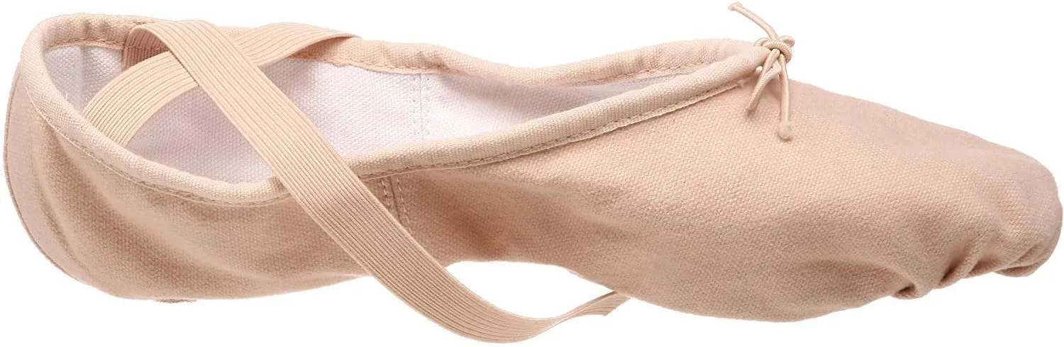 Bloch Women's Pump Split Sole Canvas Ballet Shoe/Slipper