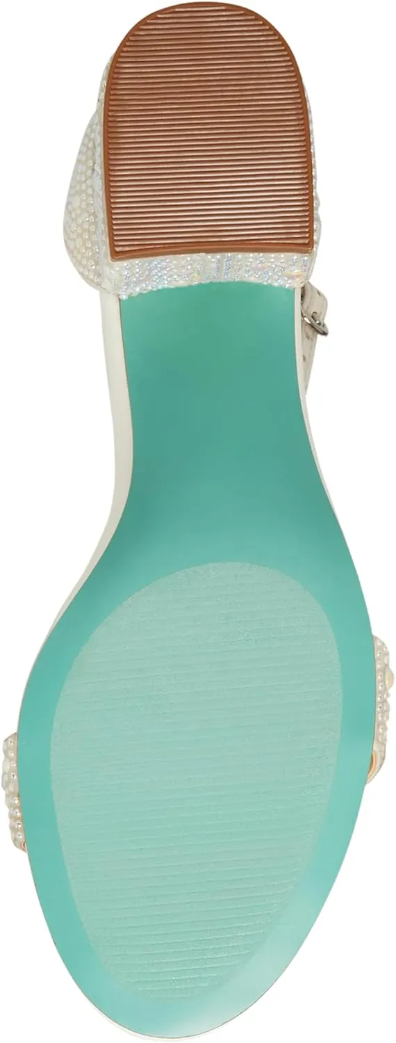 Blue by Betsey Johnson Women's SB-MARI Heeled Sandal