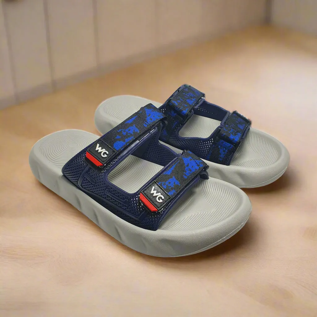 Blue Soft Slippers for men