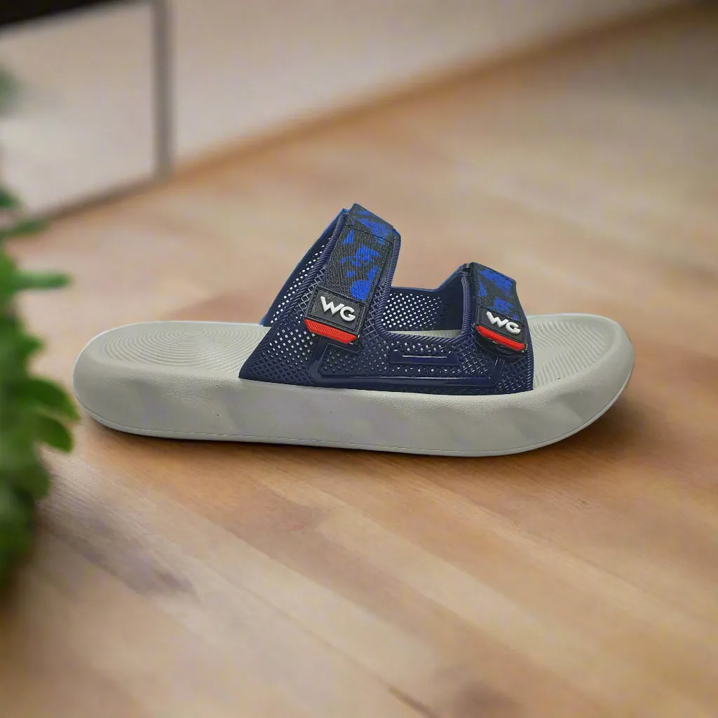 Blue Soft Slippers for men