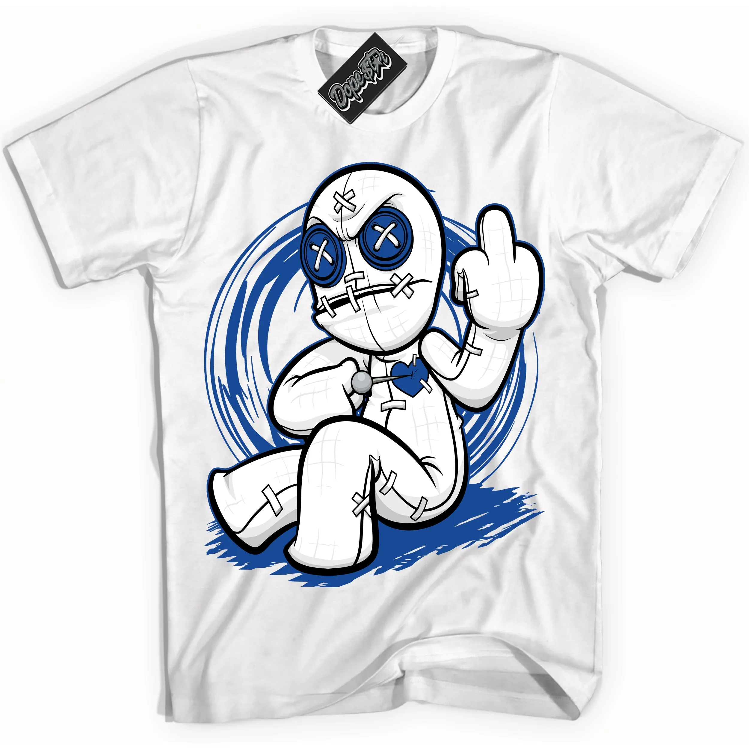Blueberry 12s Sneaker Shirt Voodoo Doll Graphic