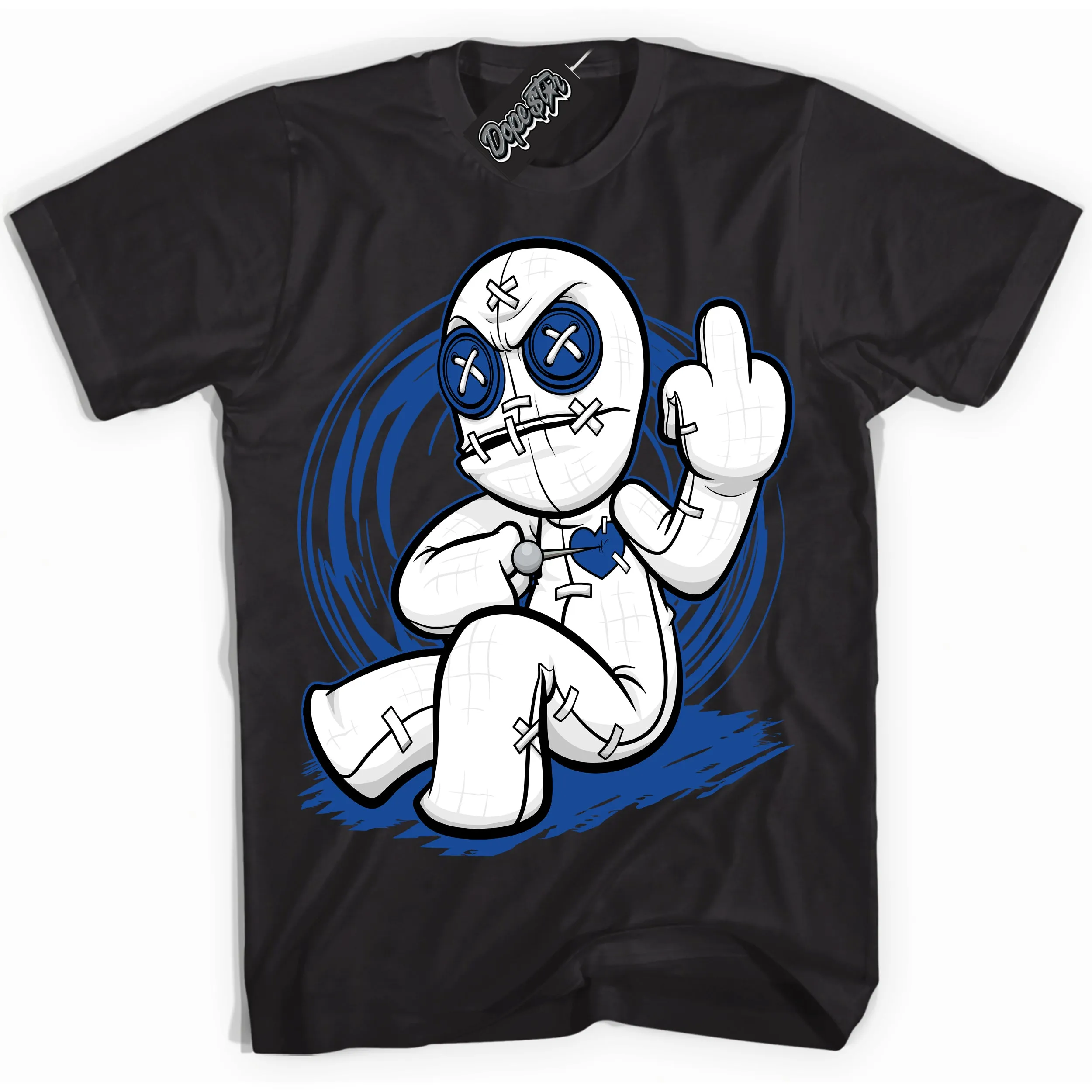 Blueberry 12s Sneaker Shirt Voodoo Doll Graphic