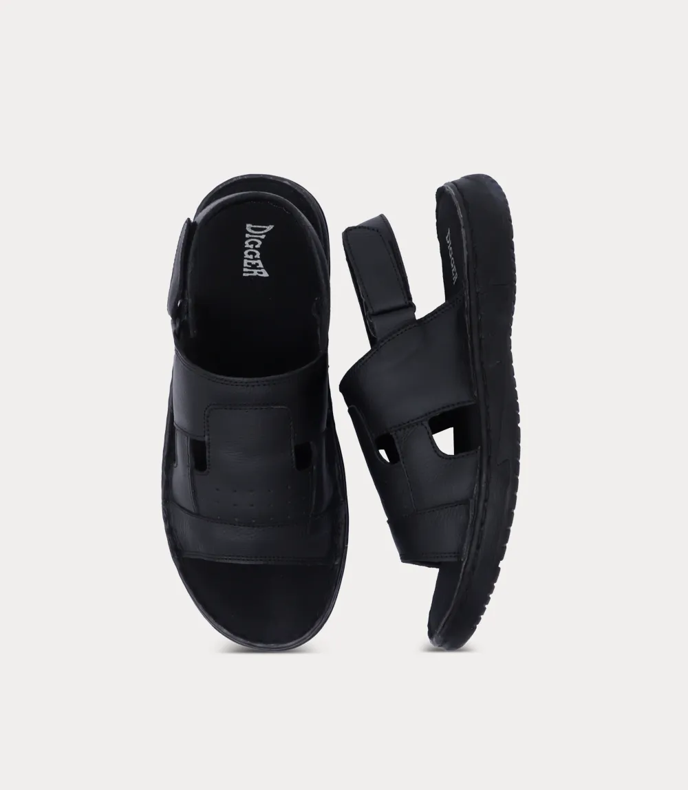 BM6951-BLACK-Men Sandal
