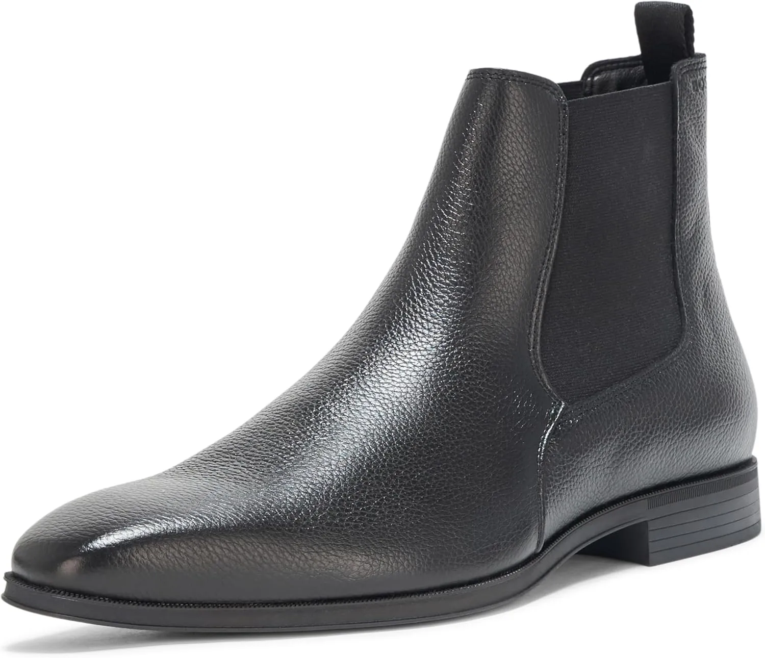 BOSS Men's Theon Leather Chelsea Boot