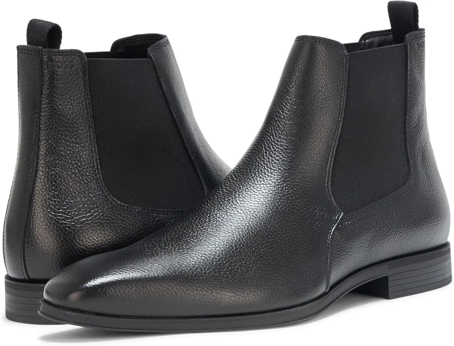 BOSS Men's Theon Leather Chelsea Boot