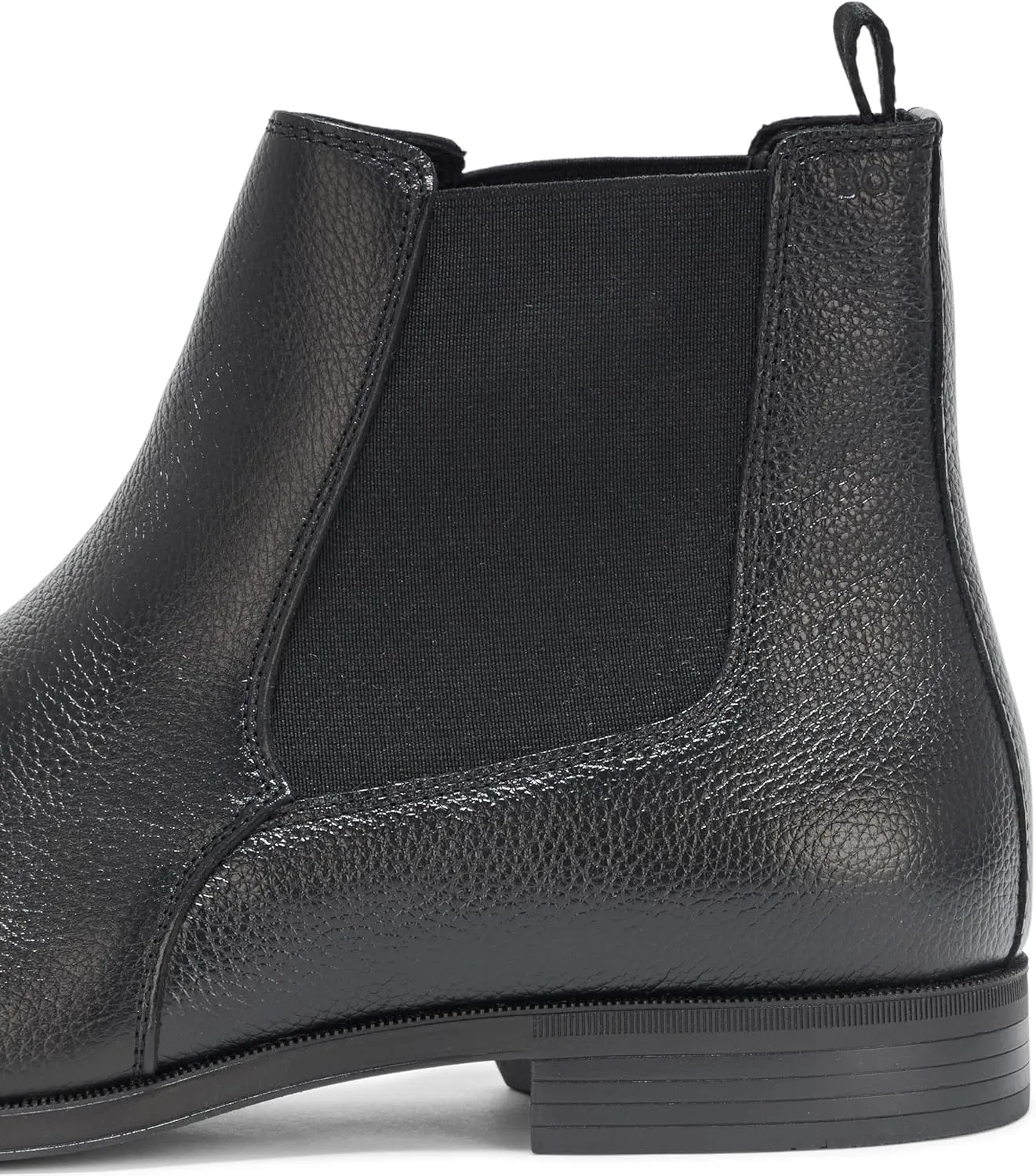 BOSS Men's Theon Leather Chelsea Boot