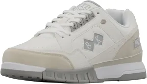 British Knights Men's Metros Sneaker, White/Off White/Light Grey, 8