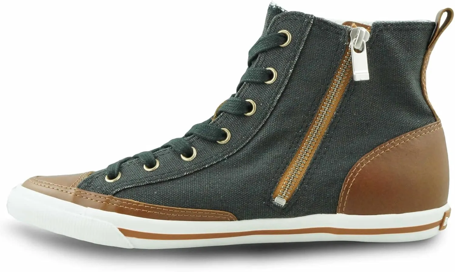 Burnetie Men's High Top Vintage Sneaker