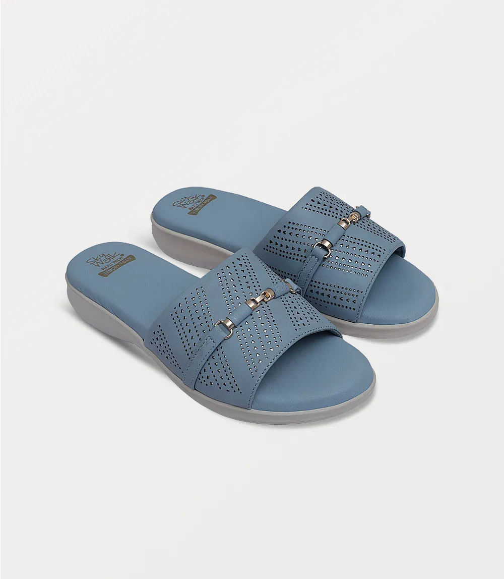 BW10285-SKY BLUE-Women Slipper