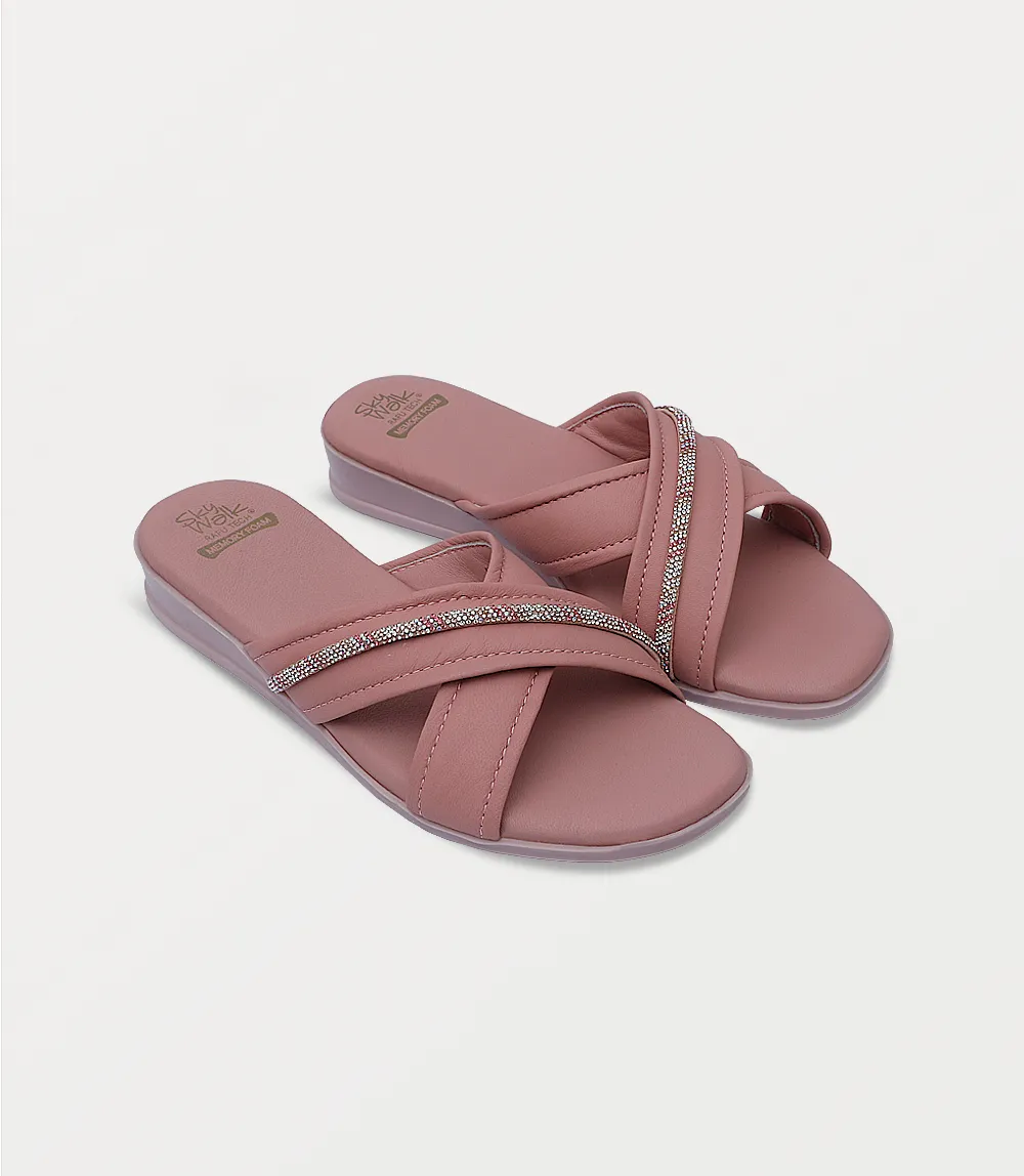 BW10319-TEA PINK-Women Slipper